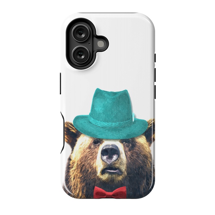 iPhone 16 StrongFit Cute Bear by Alemi