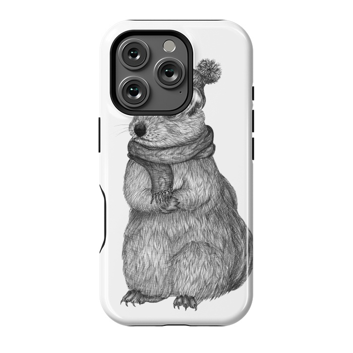 iPhone 16 Pro StrongFit Chilly Chipmunk by ECMazur 