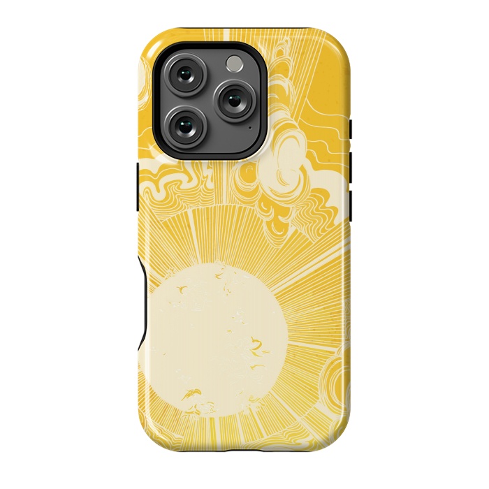 iPhone 16 Pro StrongFit Solar Flare by ECMazur 