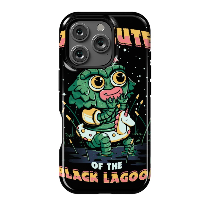 iPhone 16 Pro StrongFit Cute of the black lagoon! by Ilustrata