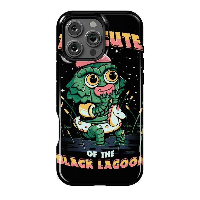 iPhone 16 Pro Max StrongFit Cute of the black lagoon! by Ilustrata