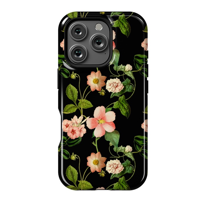 iPhone 16 Pro StrongFit Beautiful vintage flowers by  Utart