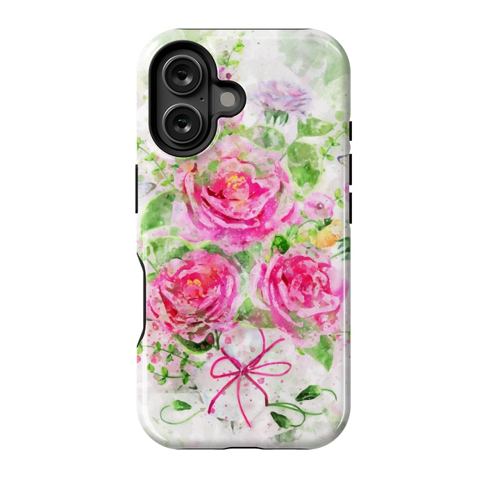 iPhone 16 StrongFit Camellias Bouquet by Creativeaxle