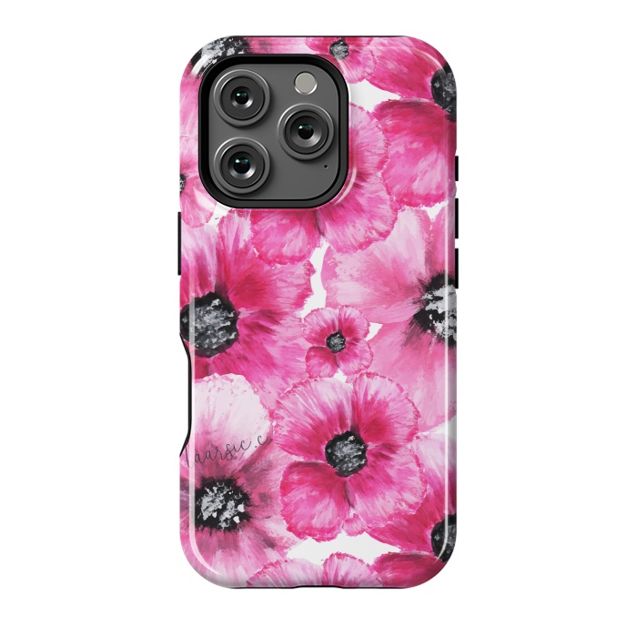 iPhone 16 Pro StrongFit Flores Fux by Camila