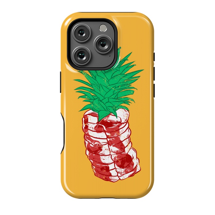 iPhone 16 Pro StrongFit Pineapple meat by Evgenia Chuvardina