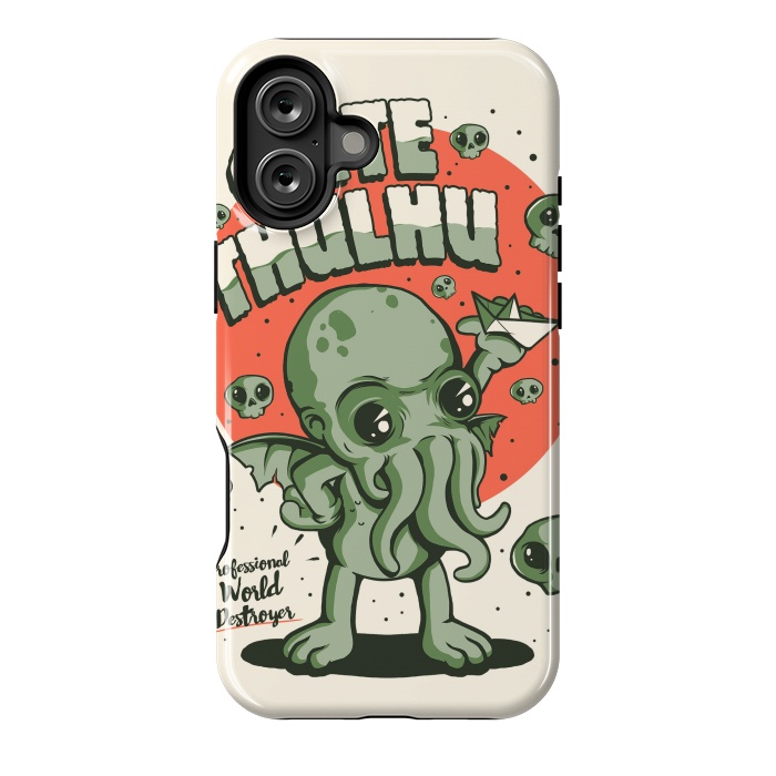 iPhone 16 Plus StrongFit Cutethulhu! by Ilustrata