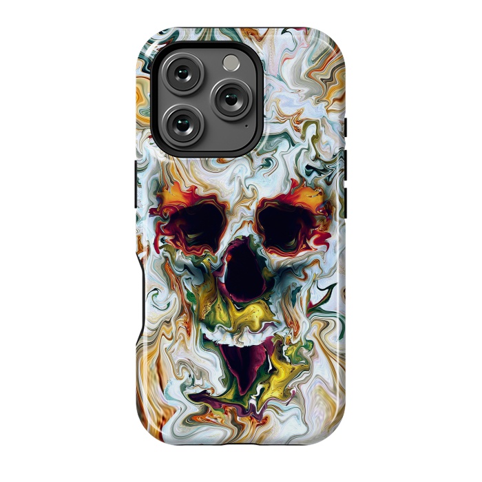 iPhone 16 Pro StrongFit Skull by Riza Peker