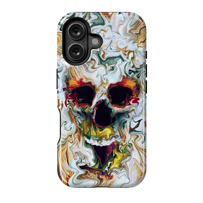 iPhone 16 StrongFit Skull by Riza Peker