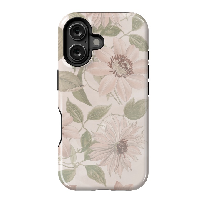 iPhone 16 StrongFit Nostalgic Flowers by Andrea Haase