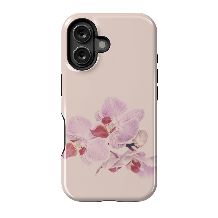 iPhone 16 StrongFit Orchid In Soft Pastel Pink by Andrea Haase