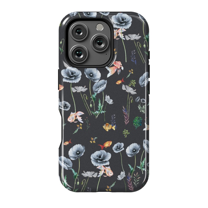 iPhone 16 Pro StrongFit Fishes & Garden by ''CVogiatzi.