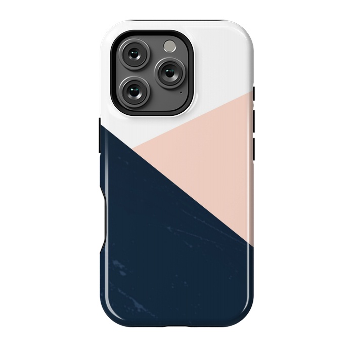 iPhone 16 Pro StrongFit BLUE-ROSE by ''CVogiatzi.