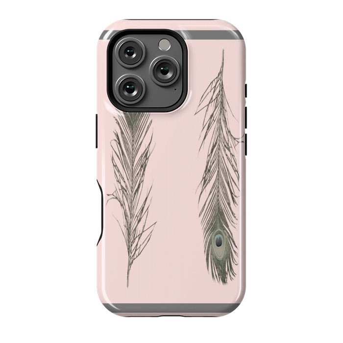 iPhone 16 Pro StrongFit Feather Style by Joanna Vog