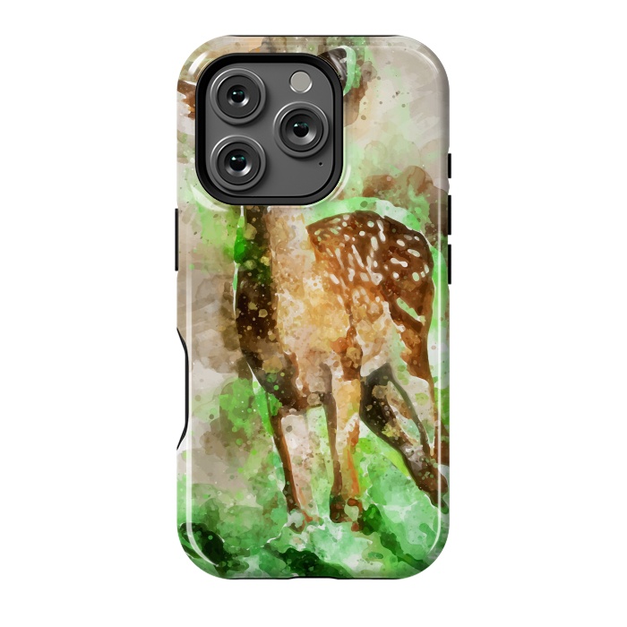 iPhone 16 Pro StrongFit Lovely Deer by Creativeaxle