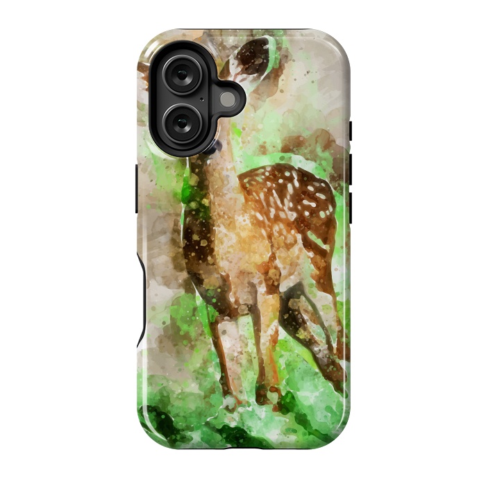 iPhone 16 StrongFit Lovely Deer by Creativeaxle