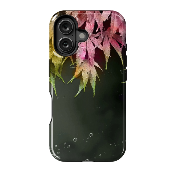 iPhone 16 StrongFit Acer Leaves by Creativeaxle