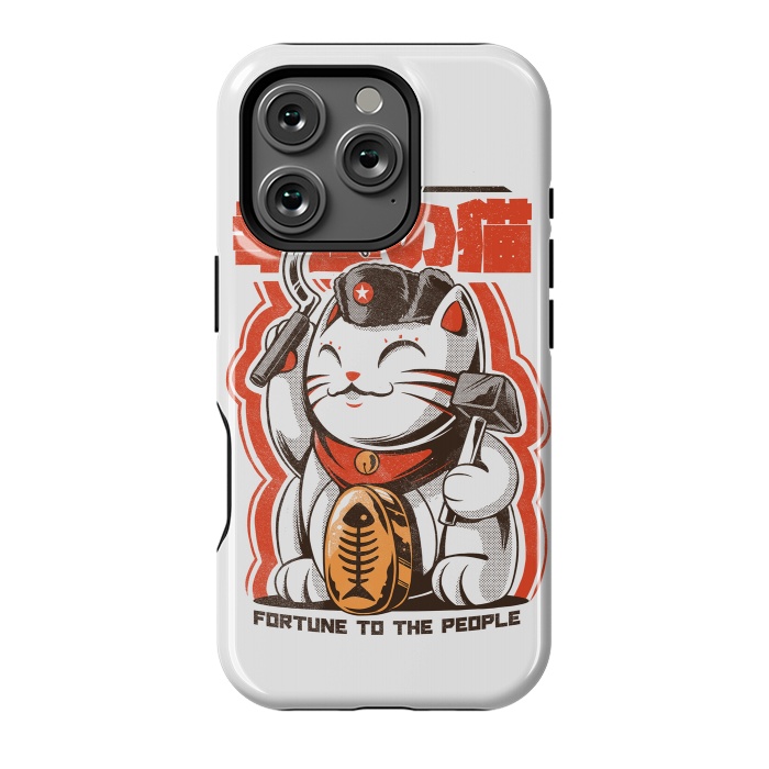 iPhone 16 Pro StrongFit Catnist by Ilustrata