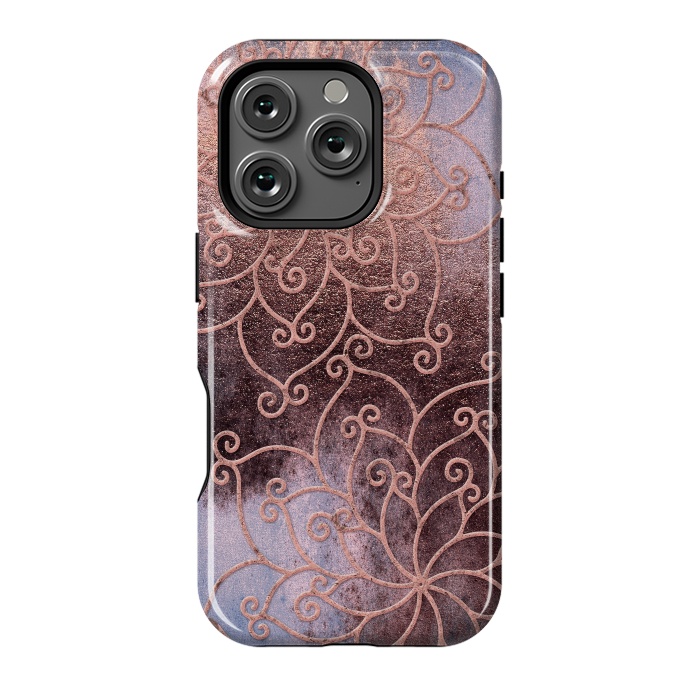 iPhone 16 Pro StrongFit Pink Sundown by  Utart