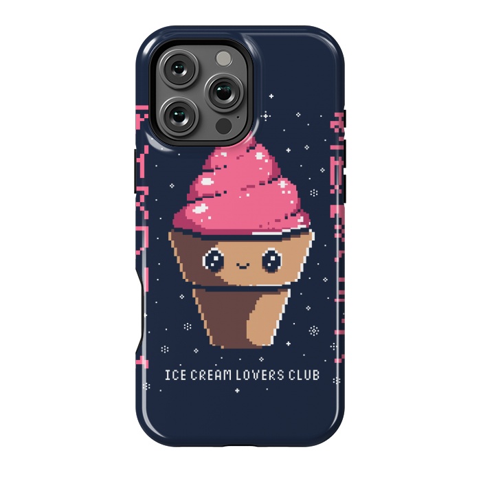 iPhone 16 Pro Max StrongFit Ice cream lovers club by Ilustrata