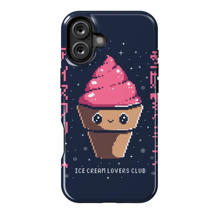 iPhone 16 Plus StrongFit Ice cream lovers club by Ilustrata