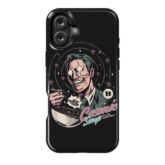 iPhone 16 Plus StrongFit Cosmic Soup by Ilustrata