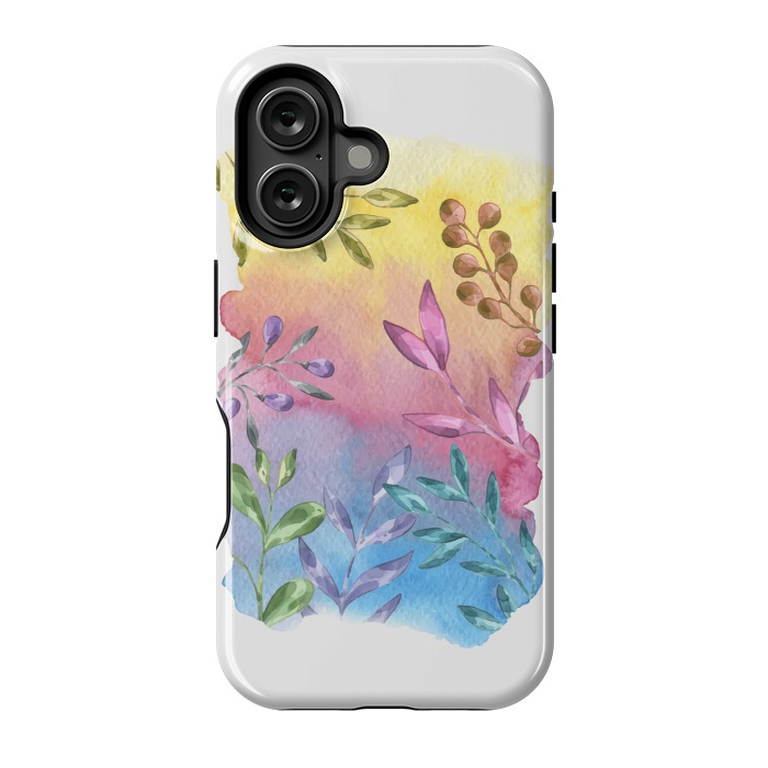 iPhone 16 StrongFit Shades of Leaves by Creativeaxle