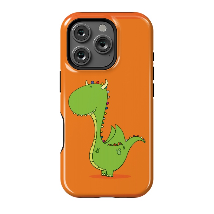 iPhone 16 Pro StrongFit MOMMY'S LITTLE DRAGON! by Mangulica