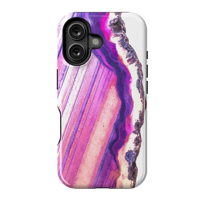 iPhone 16 StrongFit Violet Agate Illustration by Alemi