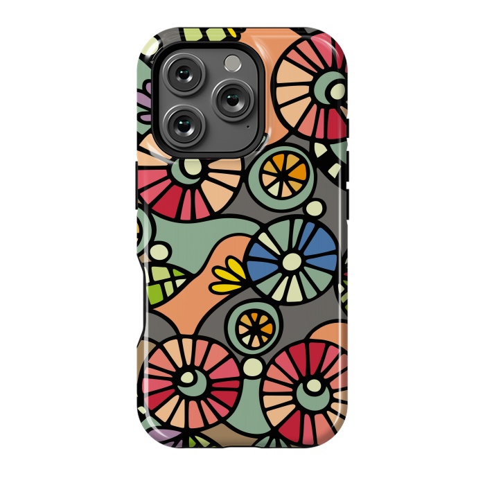 iPhone 16 Pro StrongFit Wild Flowers by Majoih