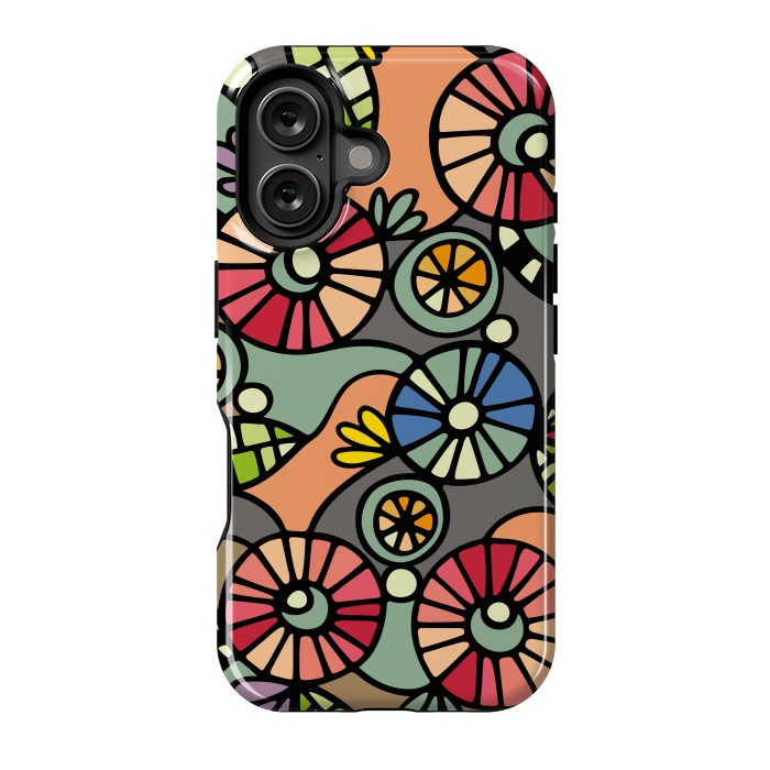 iPhone 16 StrongFit Wild Flowers by Majoih