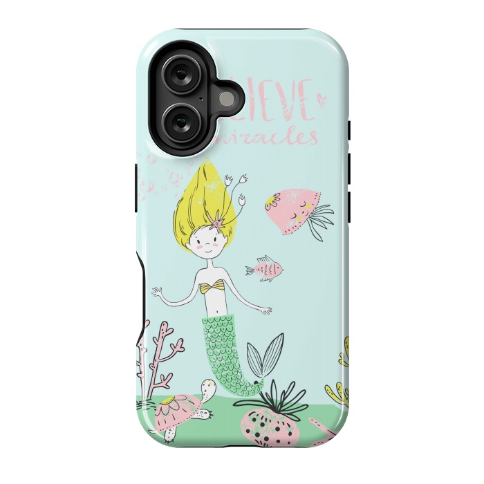 iPhone 16 StrongFit Believe in mermaids by  Utart