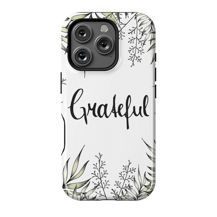 iPhone 16 Pro StrongFit Grateful by Barlena