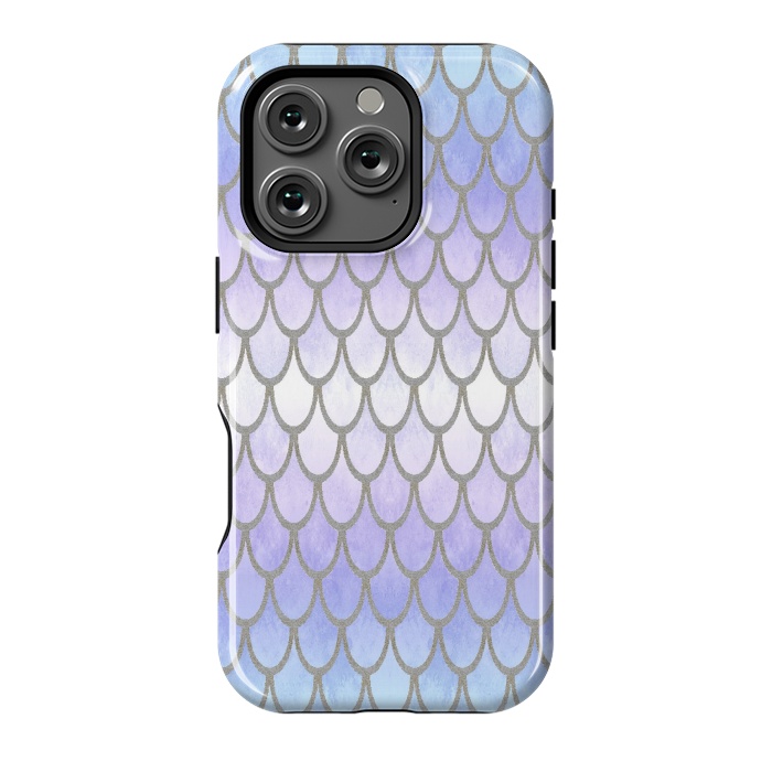 iPhone 16 Pro StrongFit Pretty Mermaid Scales 01 by Angelika Parker