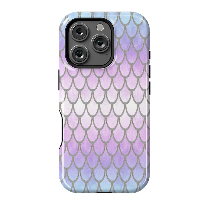 iPhone 16 Pro StrongFit Pretty Mermaid Scales 02 by Angelika Parker