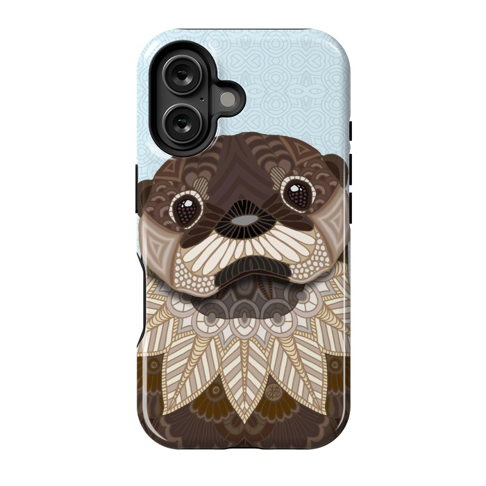 iPhone 16 StrongFit Otterly Cute by Angelika Parker