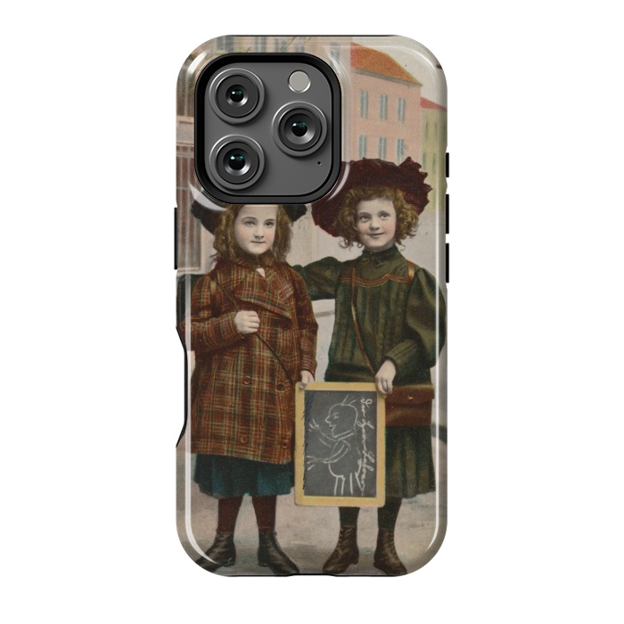 iPhone 16 Pro StrongFit Vintage School Girls by Andrea Haase