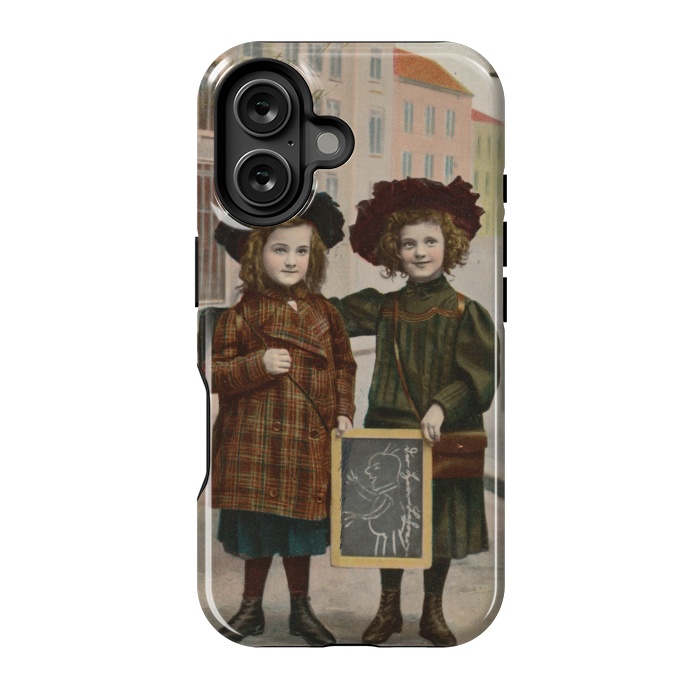 iPhone 16 StrongFit Vintage School Girls by Andrea Haase