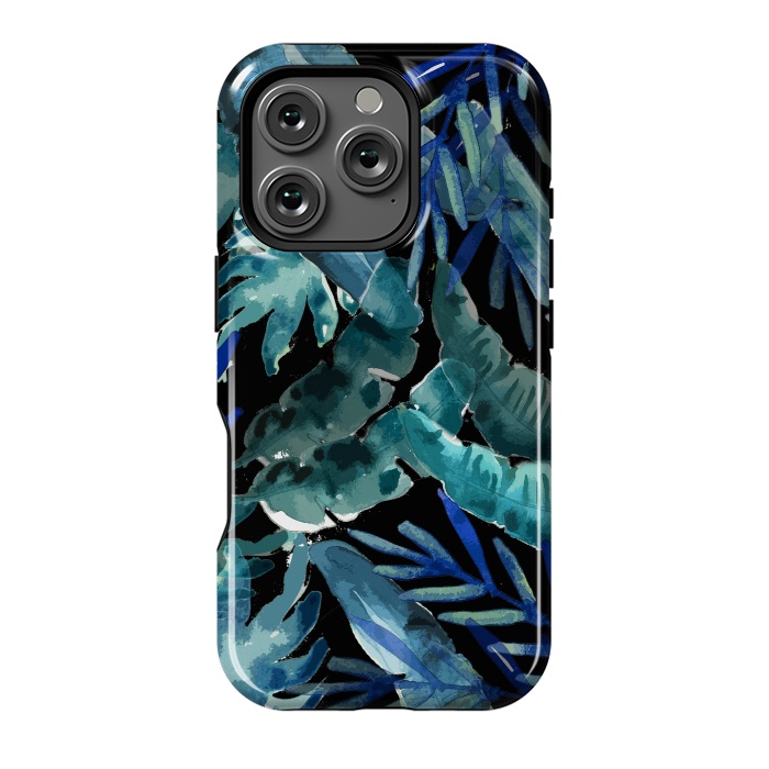 iPhone 16 Pro StrongFit Tropical Mix Black by MUKTA LATA BARUA