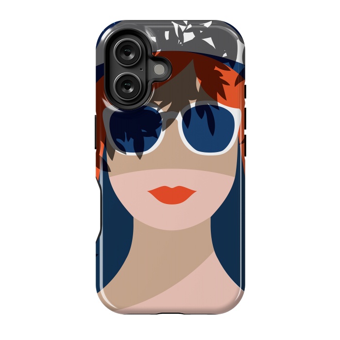 iPhone 16 StrongFit Girl with Sunglasses by DaDo ART