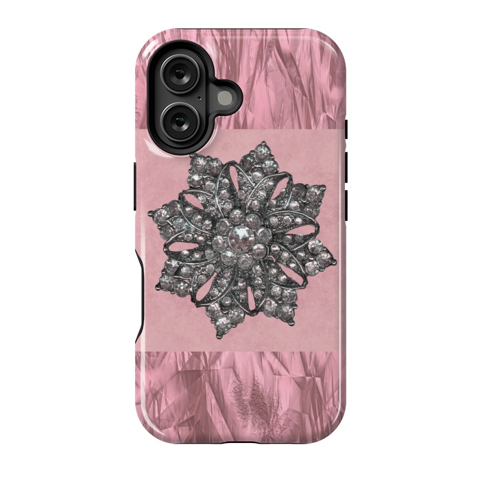 iPhone 16 StrongFit Embellishment On Rose Gold 2 by Andrea Haase