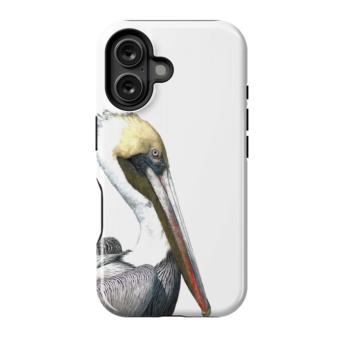 iPhone 16 StrongFit Pelican Portrait by Alemi