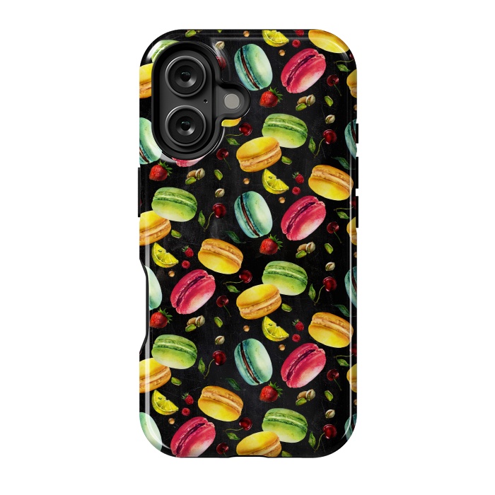 iPhone 16 StrongFit Macaroon Dance at Night by DaDo ART