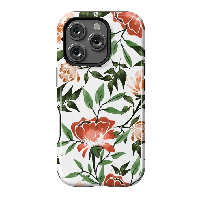 iPhone 16 Pro StrongFit Floral Feels by Uma Prabhakar Gokhale