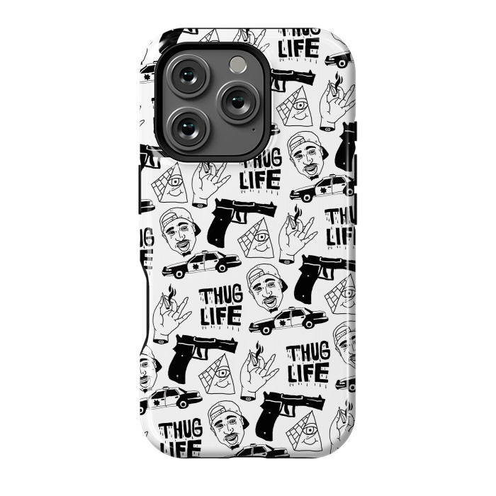 iPhone 16 Pro StrongFit Thug Life by Nick Cocozza