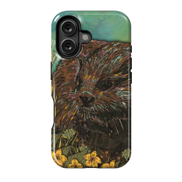 iPhone 16 StrongFit Otter by Lotti Brown