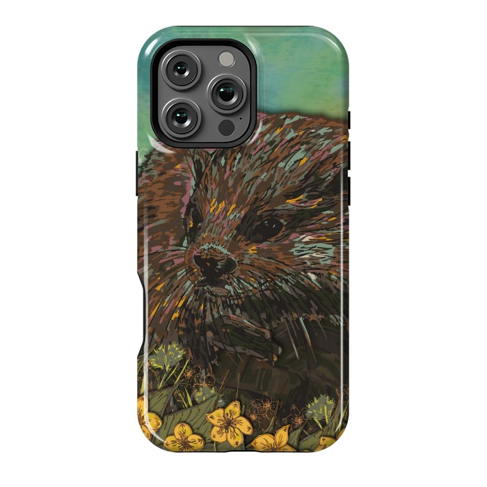 iPhone 16 Pro Max StrongFit Otter by Lotti Brown