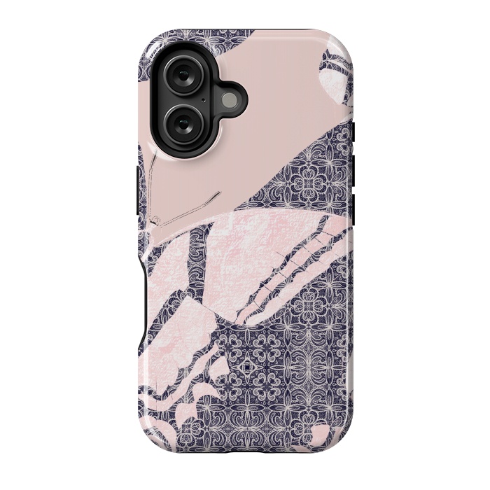 iPhone 16 StrongFit Rosy butterfly by Kashmira Baheti