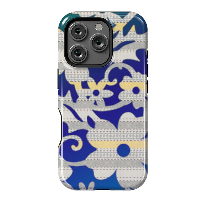 iPhone 16 Pro StrongFit Patterned floral by Kashmira Baheti