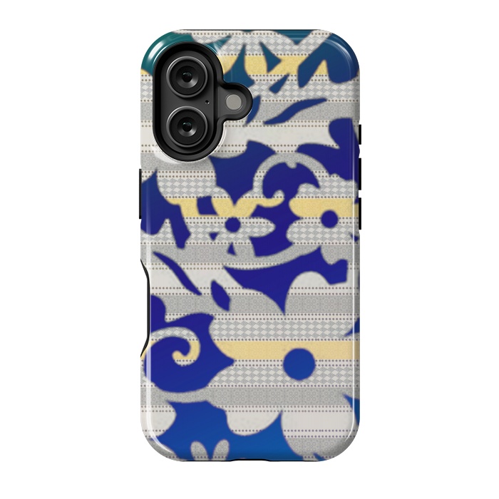 iPhone 16 StrongFit Patterned floral by Kashmira Baheti