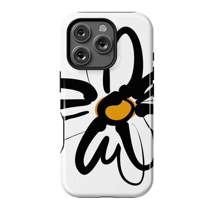 iPhone 16 Pro StrongFit Doodle Daisy by Majoih